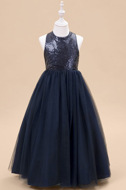 Robe Trapèze Éclat Tulle Flottant - gallery 5