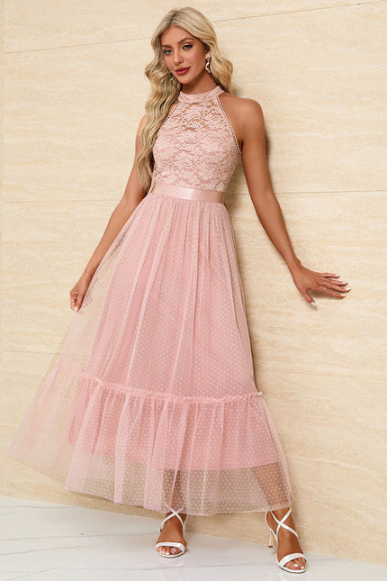 Robe Trapèze Rêve Poudré - gallery 4