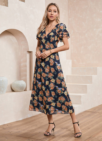 Robe Rose Trapeze