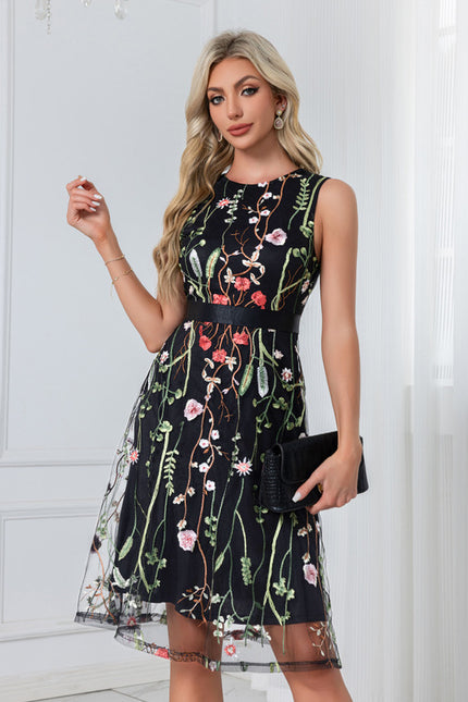 Robe Trapèze Fleurs Enchantées - gallery 6