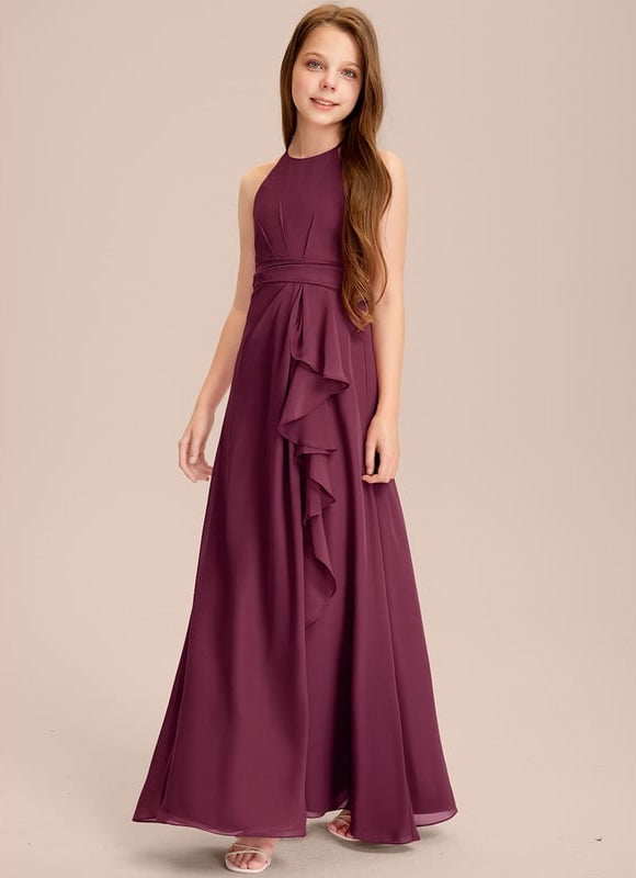 Robe Trapèze Cascade Prune - gallery 6