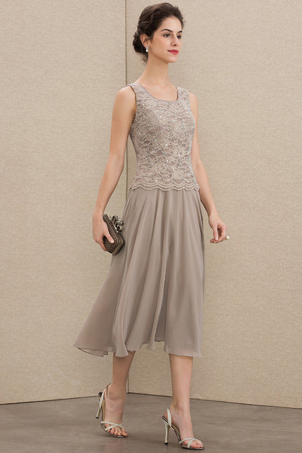 Robe Trapèze Éclat De Velours - gallery 6