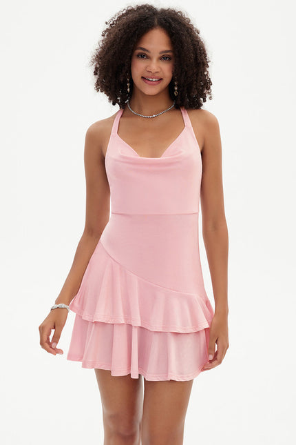 Robe Trapèze Douceur Poudrée