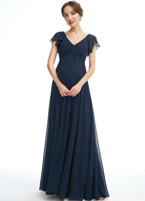 Robe Trapèze Maternité Fluidité - gallery 1