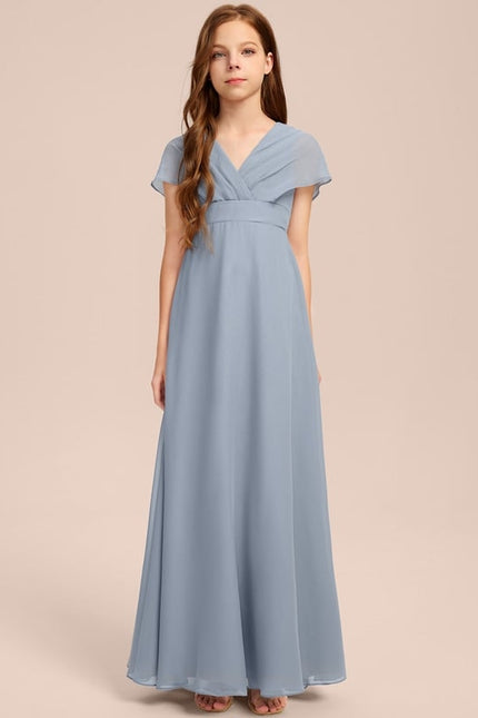 Robe Trapèze Vert Doux Éclat - gallery 6