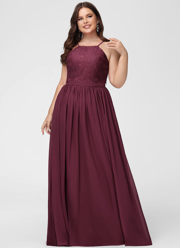 Robe Trapèze Élégance Bordeau - gallery 9