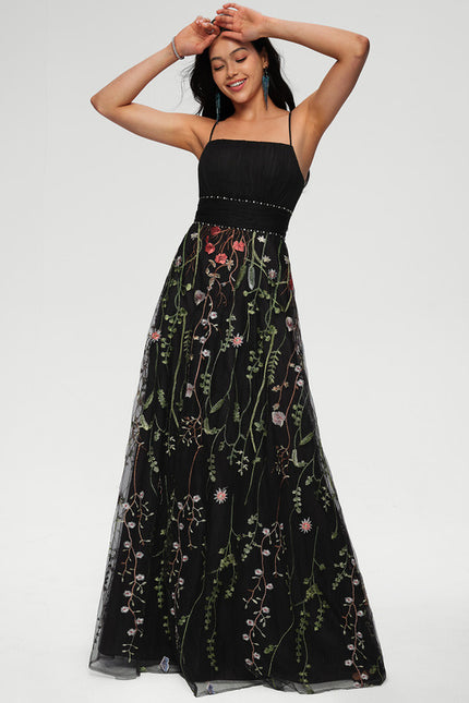 Robe Trapèze Flamme De Velours - gallery 1