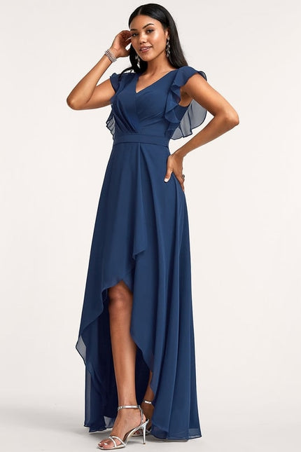 Robe Trapèze Fluide Asymétrique