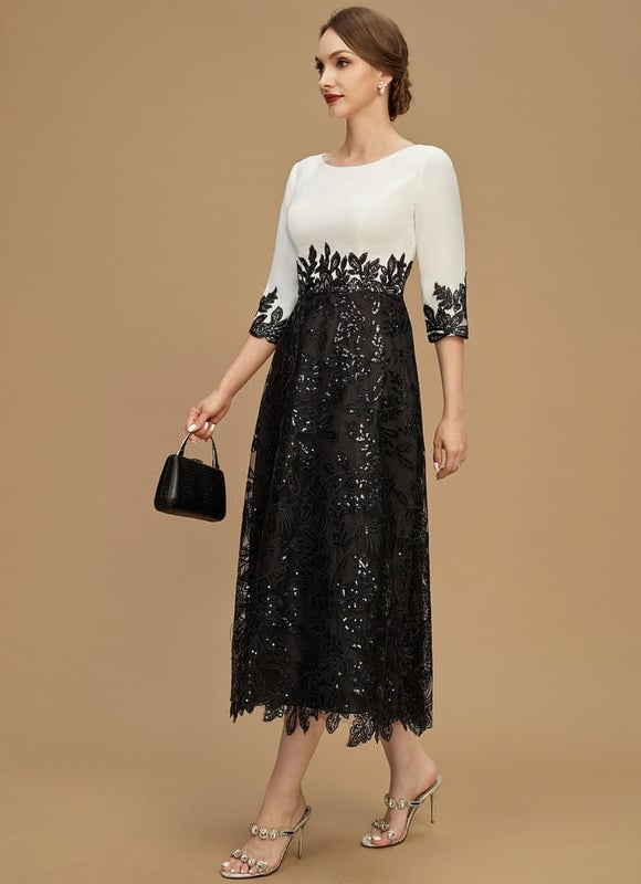 Robe Trapèze Éclat De Velours - gallery 4