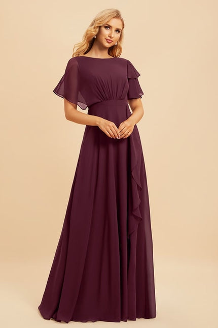 Robe Trapèze Élégance Aquatique - gallery 3