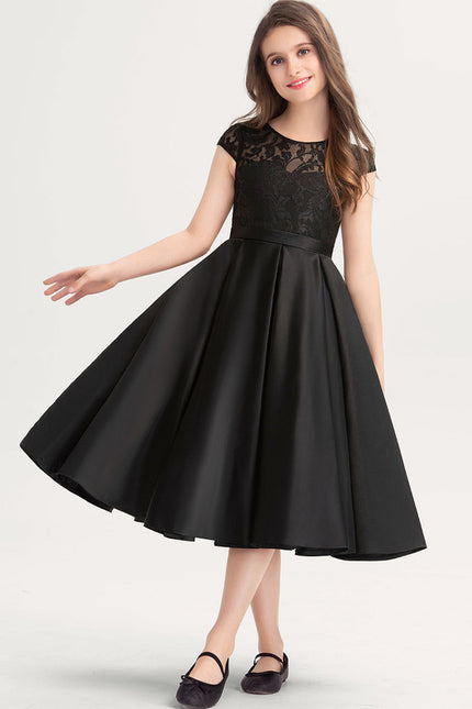 Robe Trapèze Noir Étoile Sereine