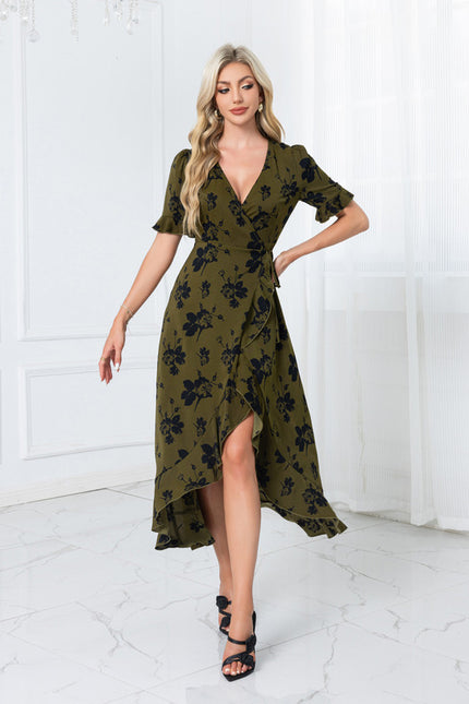 Robe Trapèze Végétale Chic - gallery 4