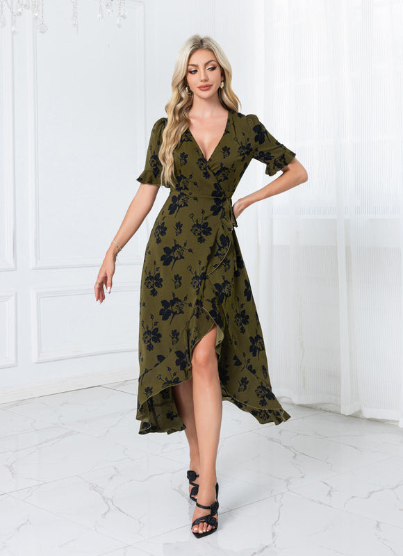 Robe Trapèze Végétale Chic - gallery 4
