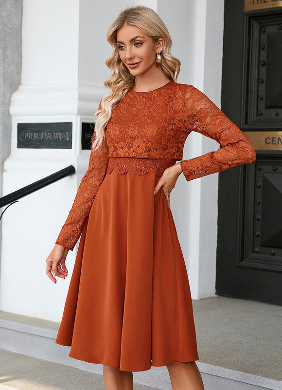 Robe Trapèze Chaleur Évoquée - gallery 1