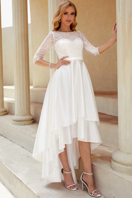 Robe Trapèze Élégance Satinée Moderne - gallery 5
