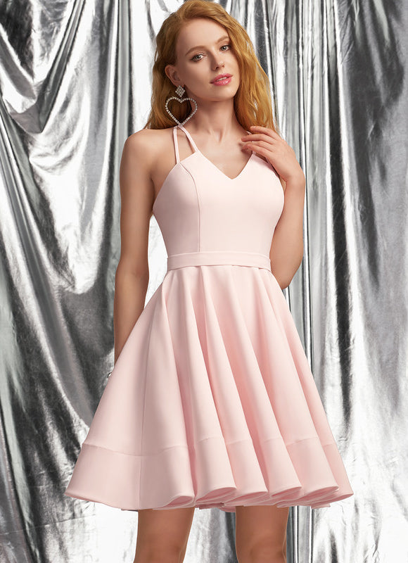 Robe Trapèze Rêve De Rose