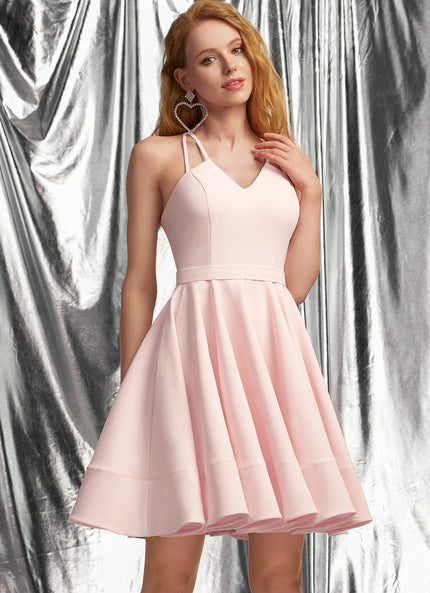 Robe Trapèze Rêve De Rose