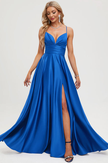 Robe Trapèze Éclat Rubis Flottant