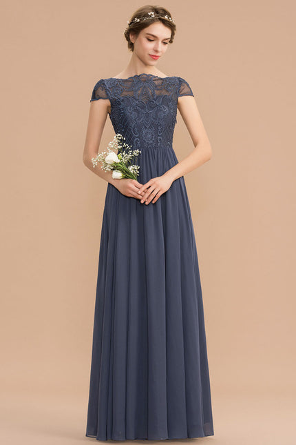 Robe Trapèze Lueur Azurelle - gallery 4