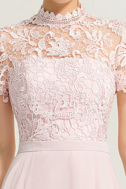 Robe Trapèze Rose Pastel - gallery 1