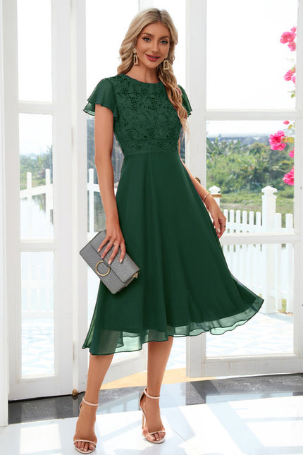 Robe Trapèze Élégance Aérienne - gallery 5