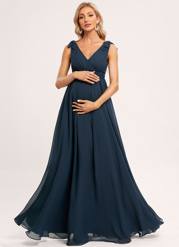 Robe Trapèze Maternité Élégante - gallery 1