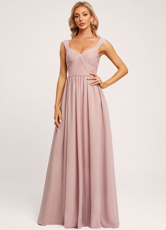 Robe Trapèze Éventail Douceur - gallery 1