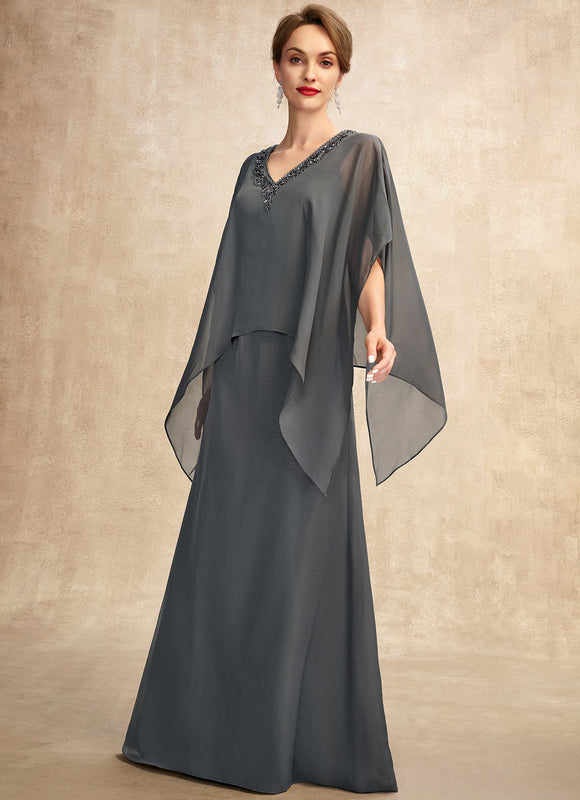 Robe Trapèze Chic Voile Sombre - gallery 5