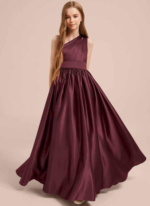 Robe Trapèze Satinée Menthe - gallery 4