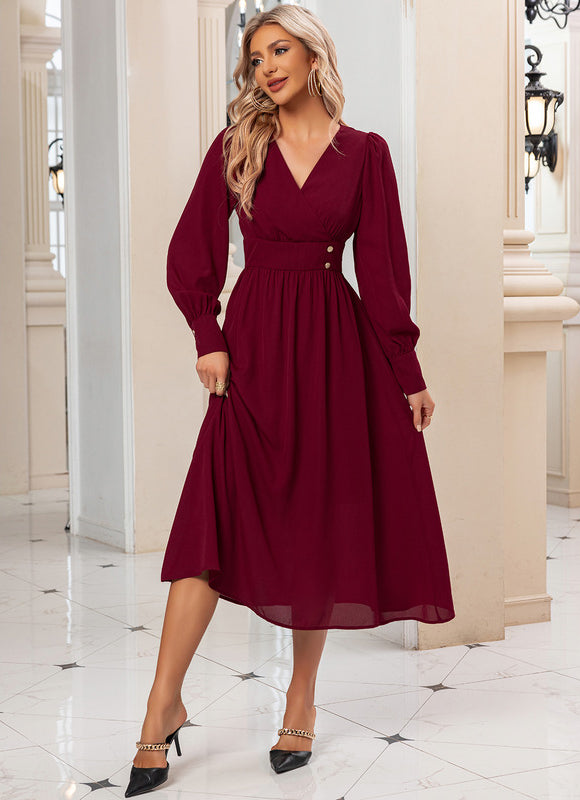 Robe Trapeze Volant