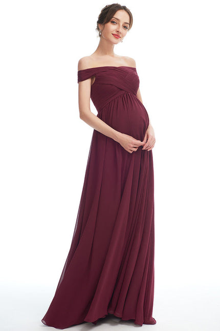 Robe Trapèze Rouge Velours Éthéré