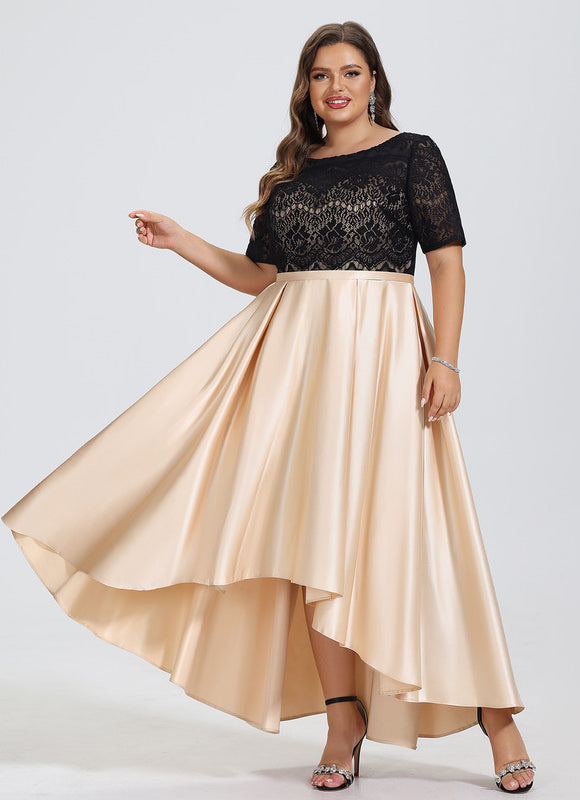 Robe Trapèze Chic Satiné - gallery 5