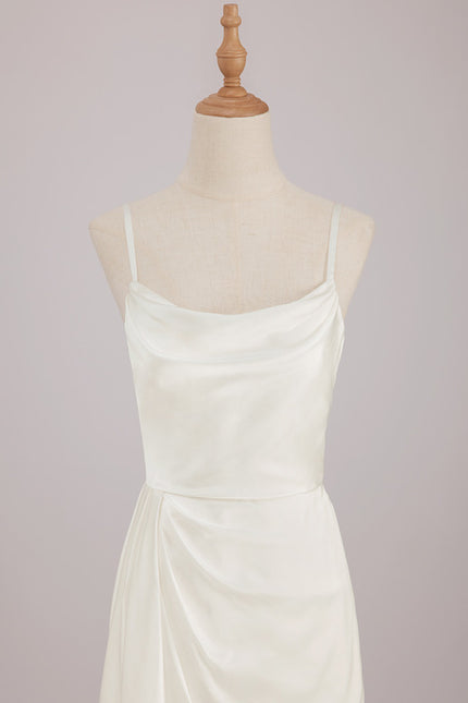 Robe Trapèze Satin Purity - gallery 7