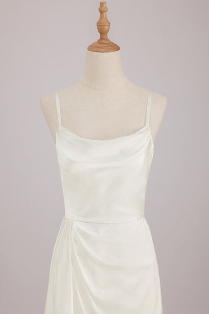Robe Trapèze Satin Purity - gallery 7