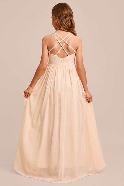 Robe Trapèze Vert Doux Éclat - gallery 4