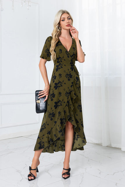 Robe Trapèze Végétale Chic - gallery 2