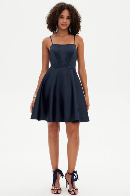 Robe Trapèze Rosée Enchantée - gallery 1