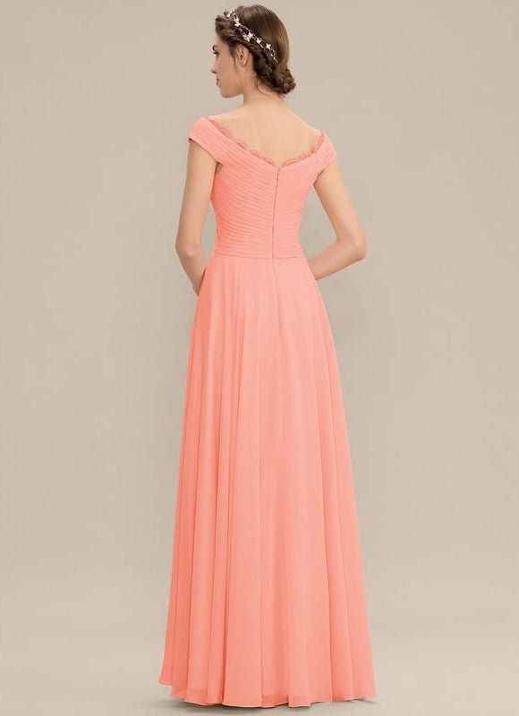 Robe Trapèze Corail Légère - gallery 6