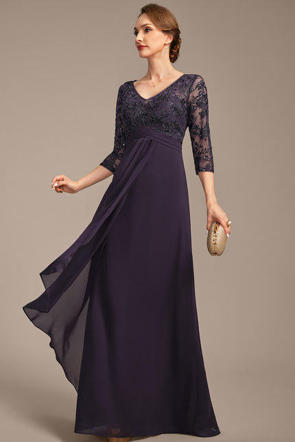 Robe Trapèze Élite Dentelle - gallery 4