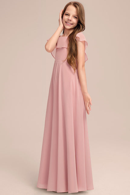 Robe Trapèze Bordeaux Flottante