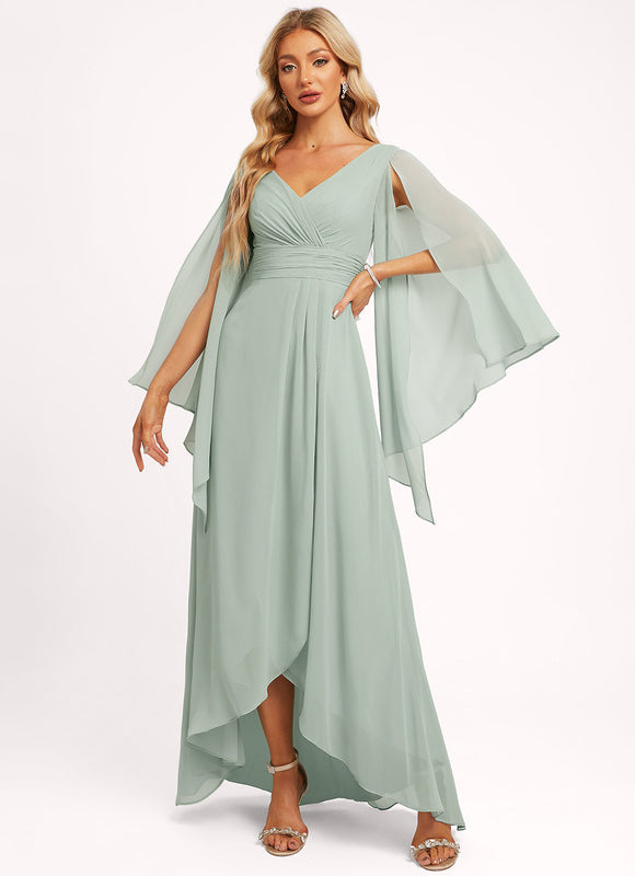 Robe Trapèze Fluide Asymétrique