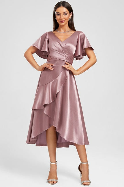 Robe Trapèze Asymétrique Chic - gallery 4