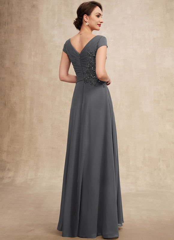 Robe Trapèze Sérénité Charbonnée - gallery 5
