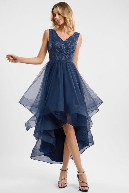 Robe Trapèze Élégance Asymétrique