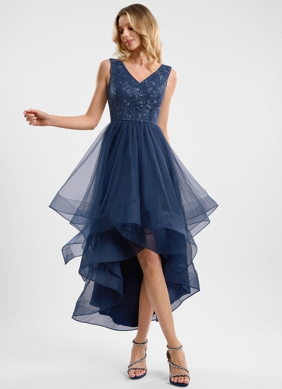 Robe Trapèze Élégance Asymétrique