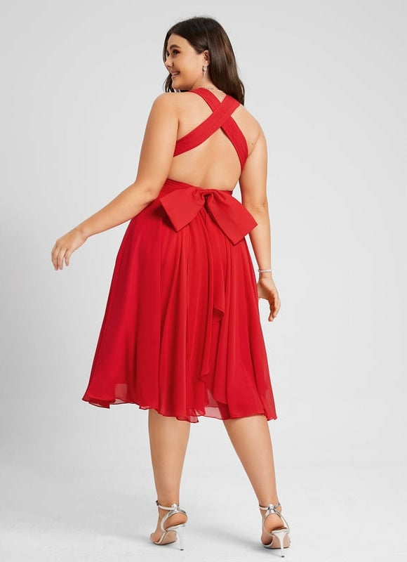 Robe Trapèze Flamme Légère - gallery 5