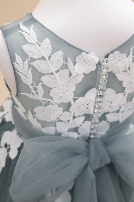 Robe Trapèze Brise De Tulle - gallery 7