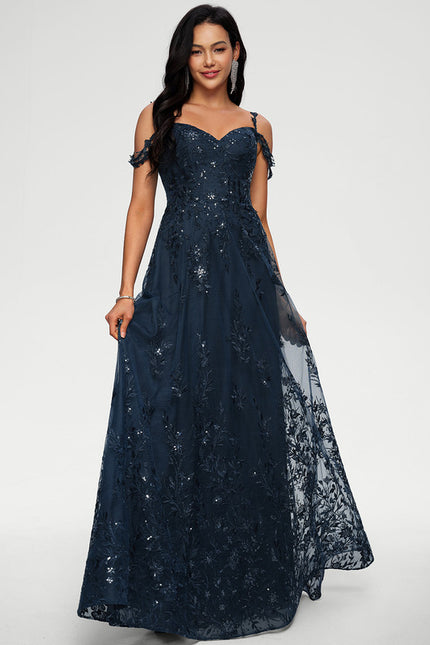 Robe Trapèze Satin Étoilé