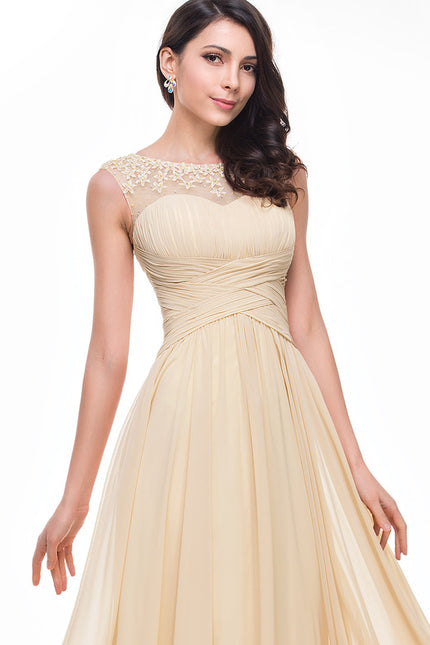 Robe Trapèze Satinée Lumineuse - gallery 6