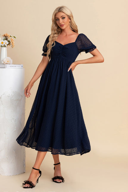 Robe Trapèze Douceur Printanière - gallery 4